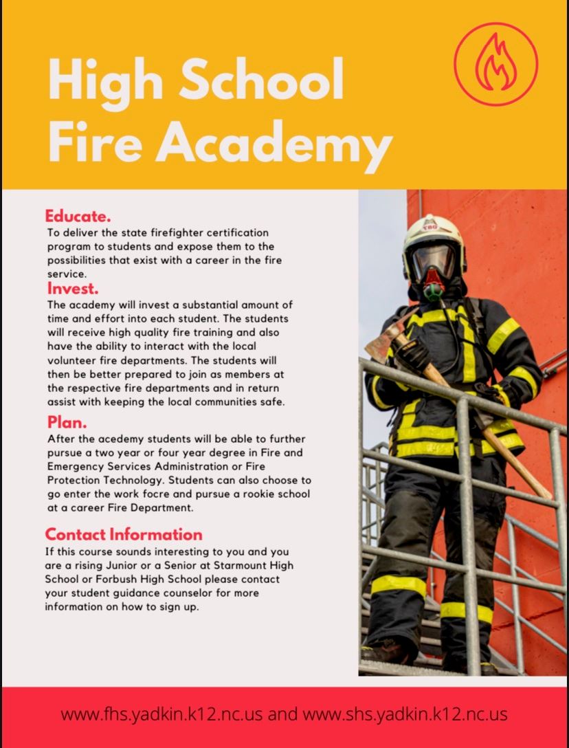 High School Fire Academy